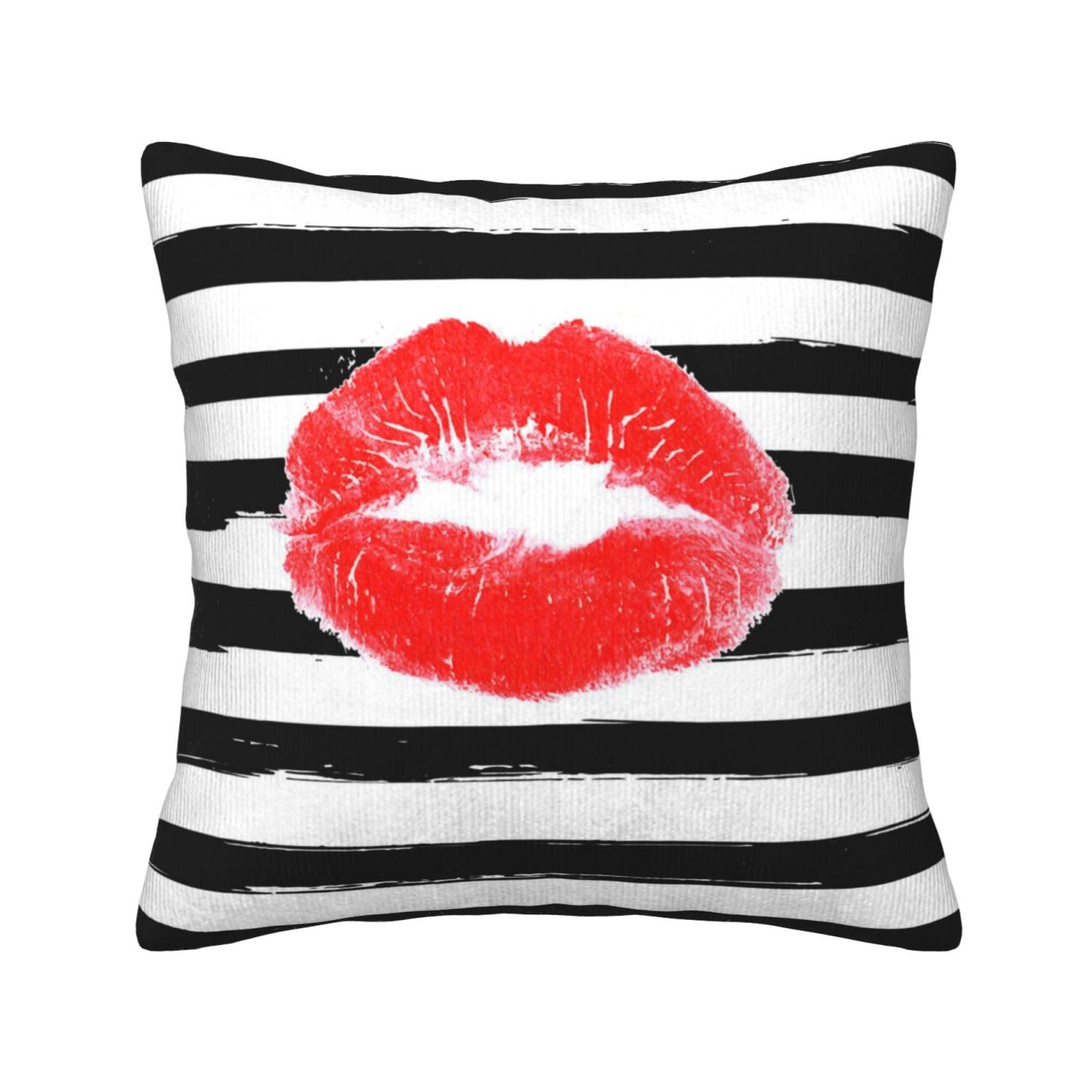 Housses de coussin velours côtelé imprimé pour un salon cosy au style parisien chic