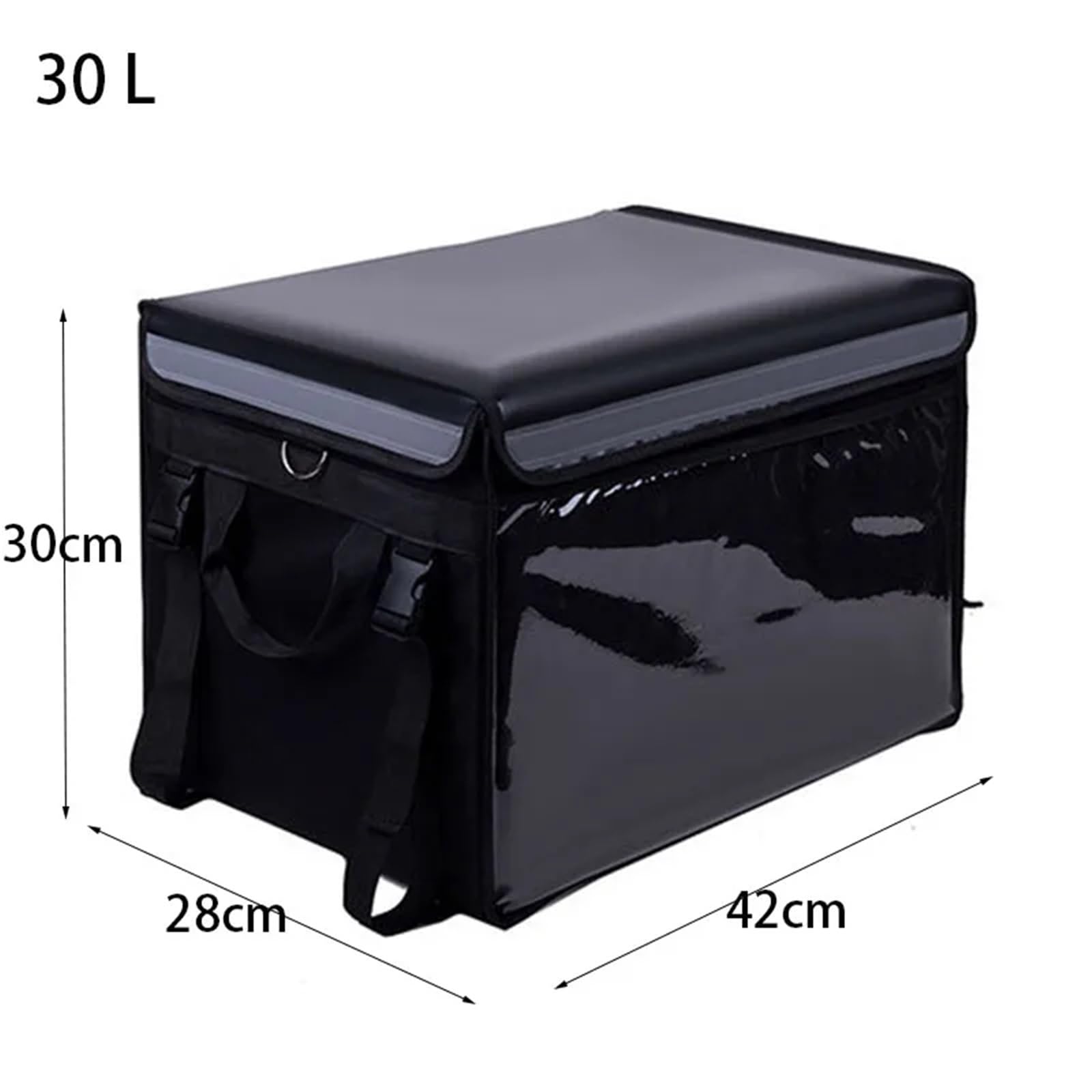Bolsa Termica Bolsa térmica extragrande de 30 l for el coche, bolsa de hielo, bolsa térmica aislante for el almuerzo, bolsa for pizza, contenedor for entrega de alimentos frescos, bolsa for refrigerad