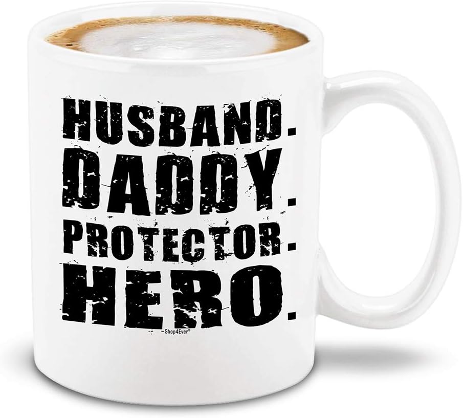 Up To 40% OFF Shop4ever Husband Daddy Protector Hero Ceramic Coffee Mug Exclusive Discount 80% Offer Shop4ever Husband Daddy Protector Hero Ceramic Coffee Mug