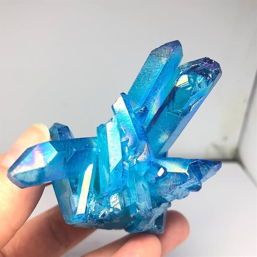 Amazon.co.jp: 虹色の石と贈り物としての家の装飾のための自然な