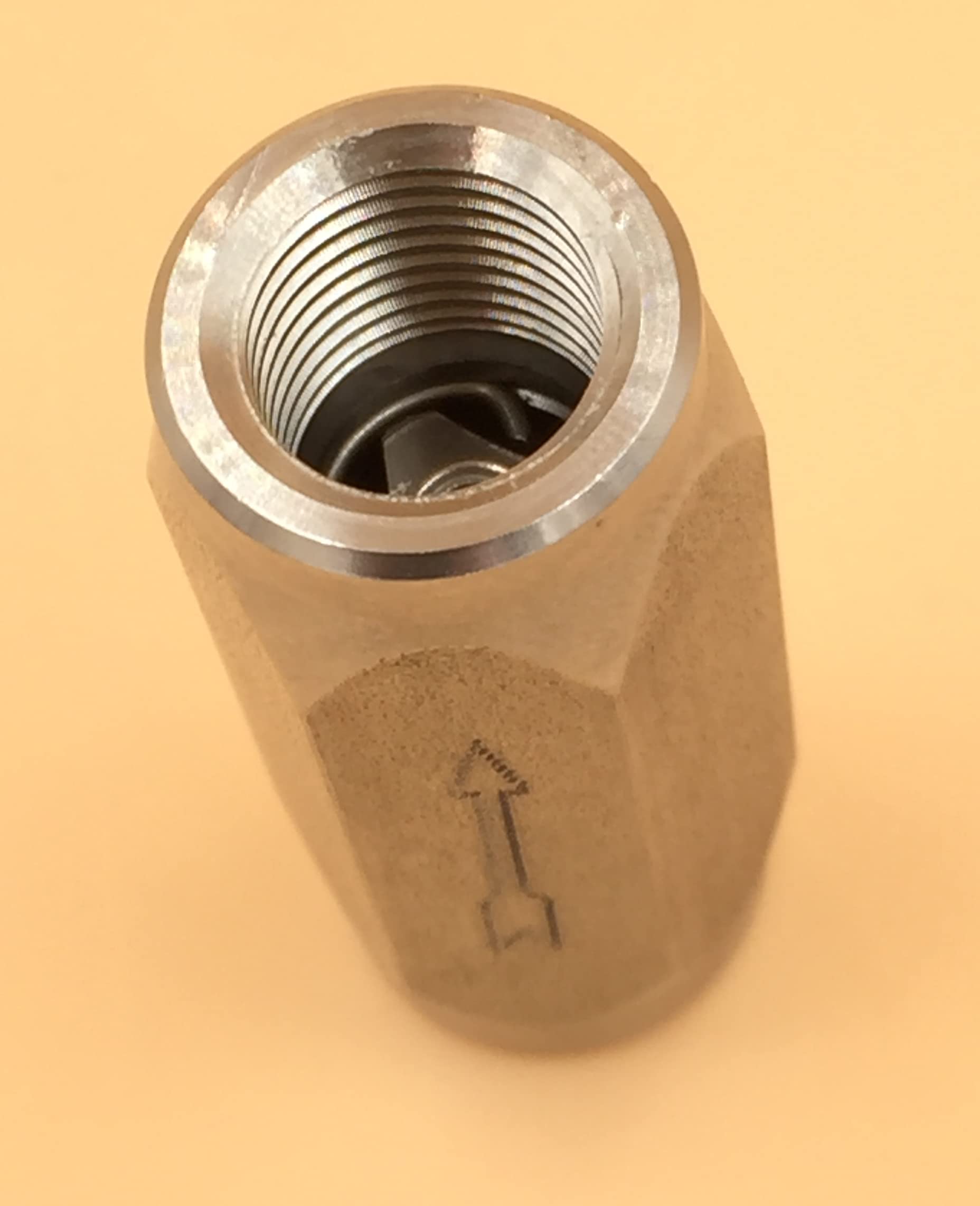 HTD Válvula antirretorno de 300 bares con rosca interior R1/4".