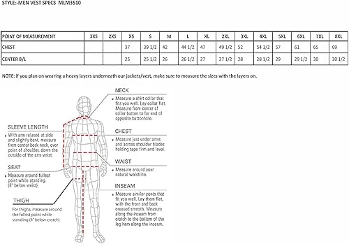 Miniatura 3 de Milwaukee Leather Chaleco de cuero para motocicleta estilo club para hombre, Mlm3510-negroBeige