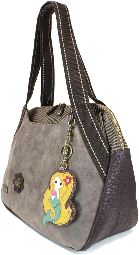 Chala Mermaid Bowling Bag, Stone Gray