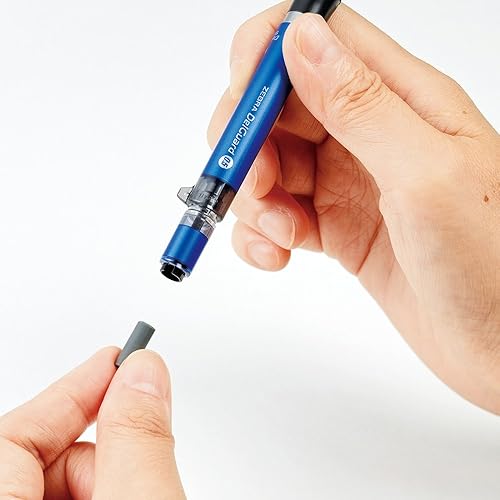 Miniatura 7 de ZEBRA Portaminas DelGuard tipo ER 0.020in, azul (P-MA88-BL)