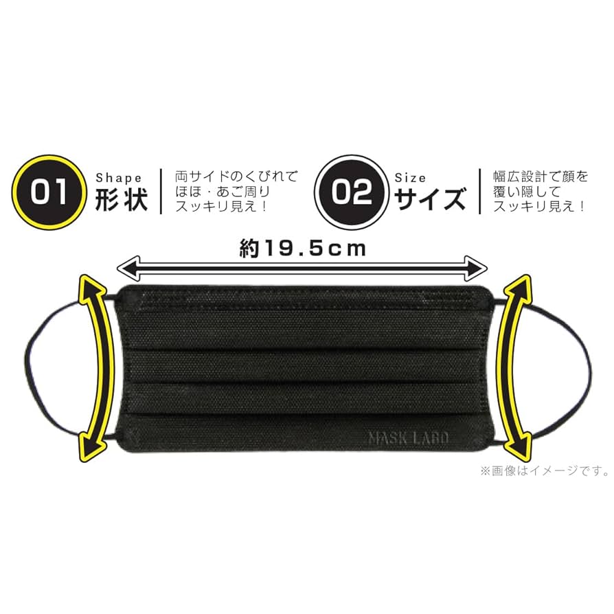 Amazon.co.jp: [富士] PFE99％カットフィルター 黒マスク