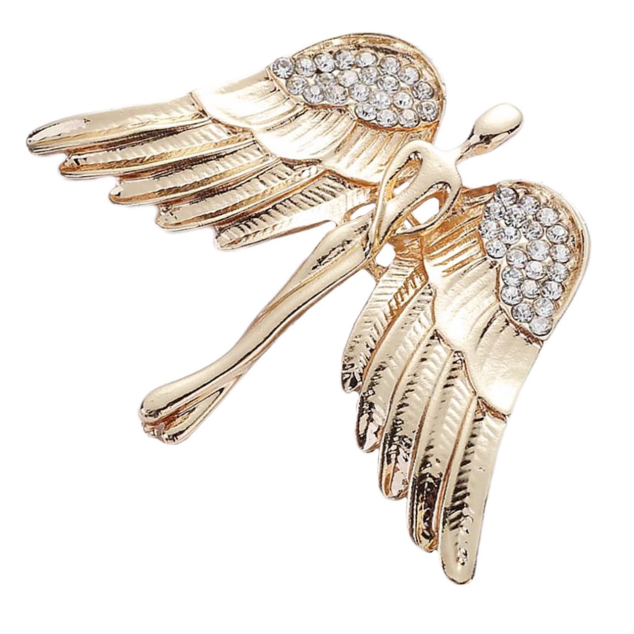 Broche de Metal para Solapa de Ropa de Mujer, Estilo estético, para Sombrero o Chal, aleación de Zinc Dorado.