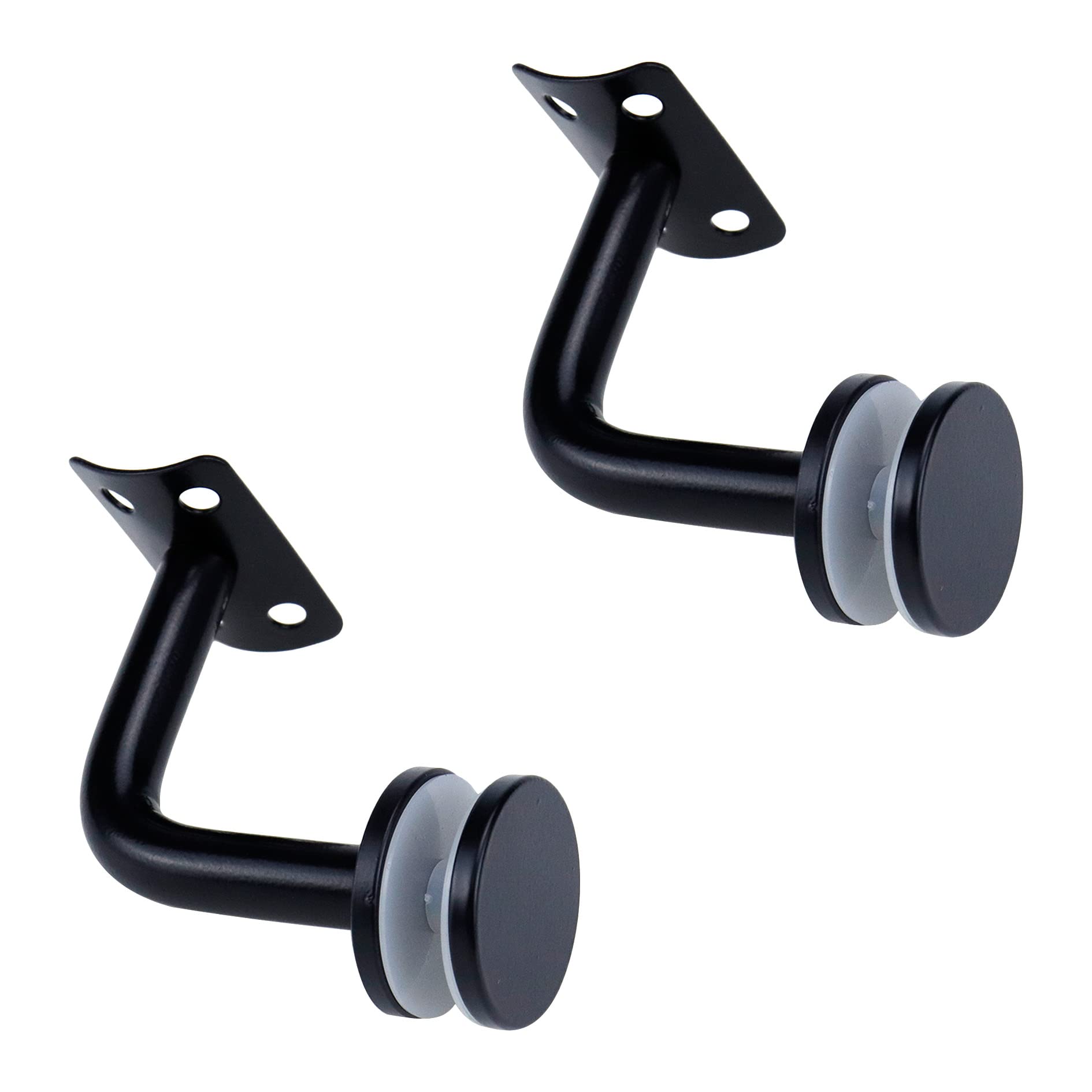 Soportes de pasamanos robustos para pared de escalera y sujeción de vidrio resistente