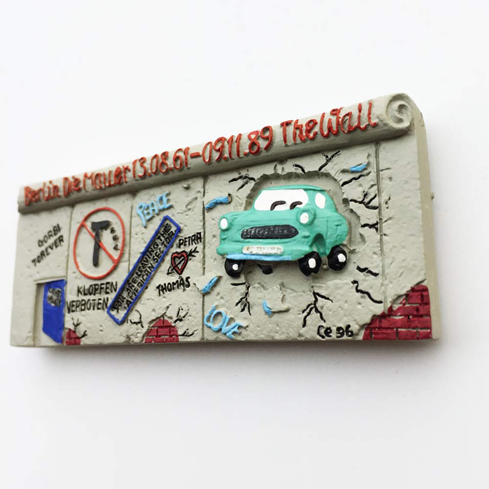 Magnete Frigorifero 3D Berlino Germania – Souvenir Turistico In Metallo Fatto A Mano, Regalo Viaggio