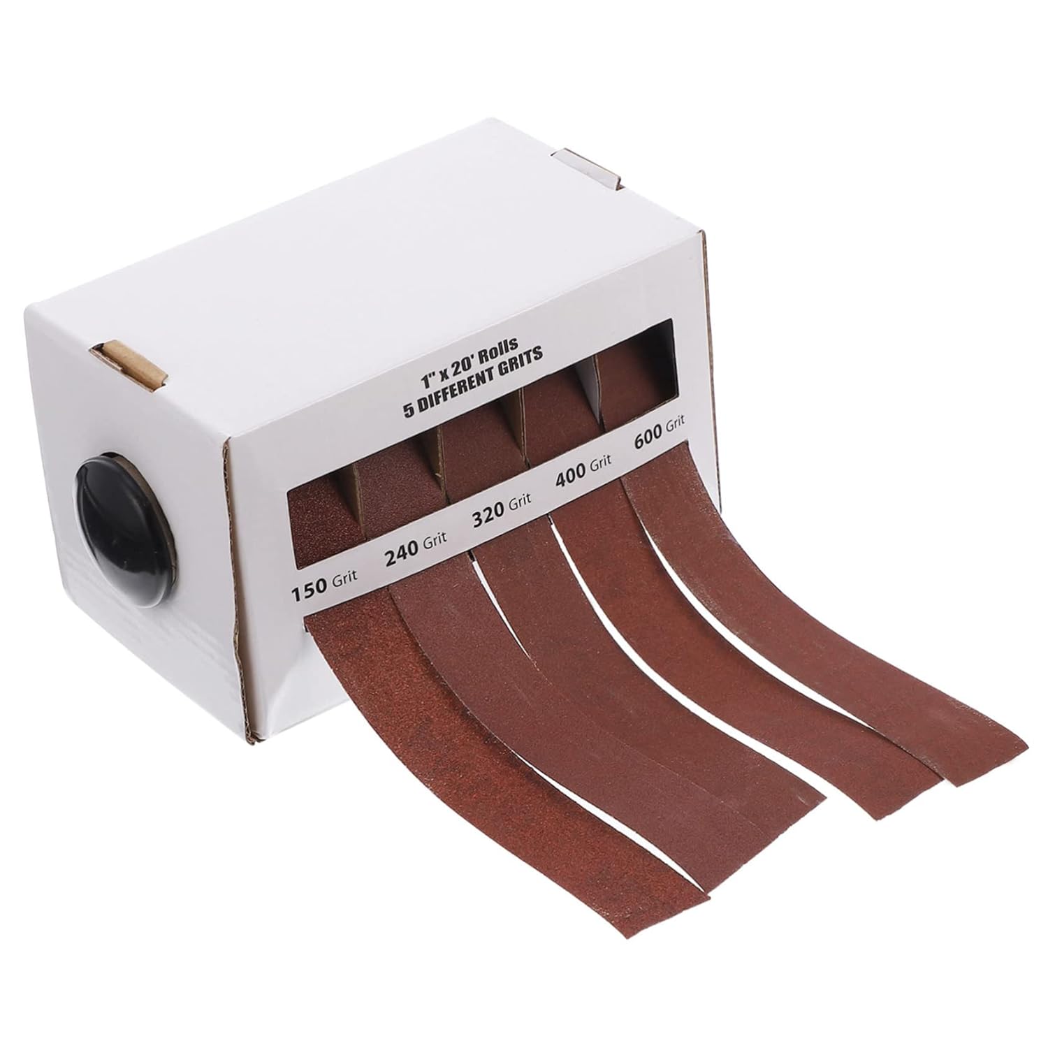 Boxed Abrasive Sanding Roll Draw Out Type Emery Cloth for Jade Grinding and High Polishing Efficiency