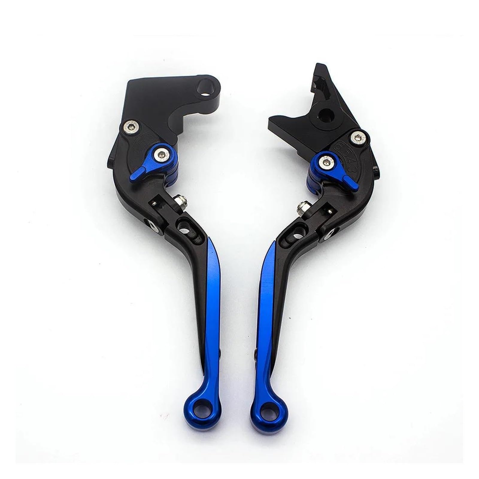 XNZQQAGRZ for Benelli for Leoncino 500 2018 2019 2020 CNC Folding Extendable Motorcycle Brake Clutch Lever(Blue)