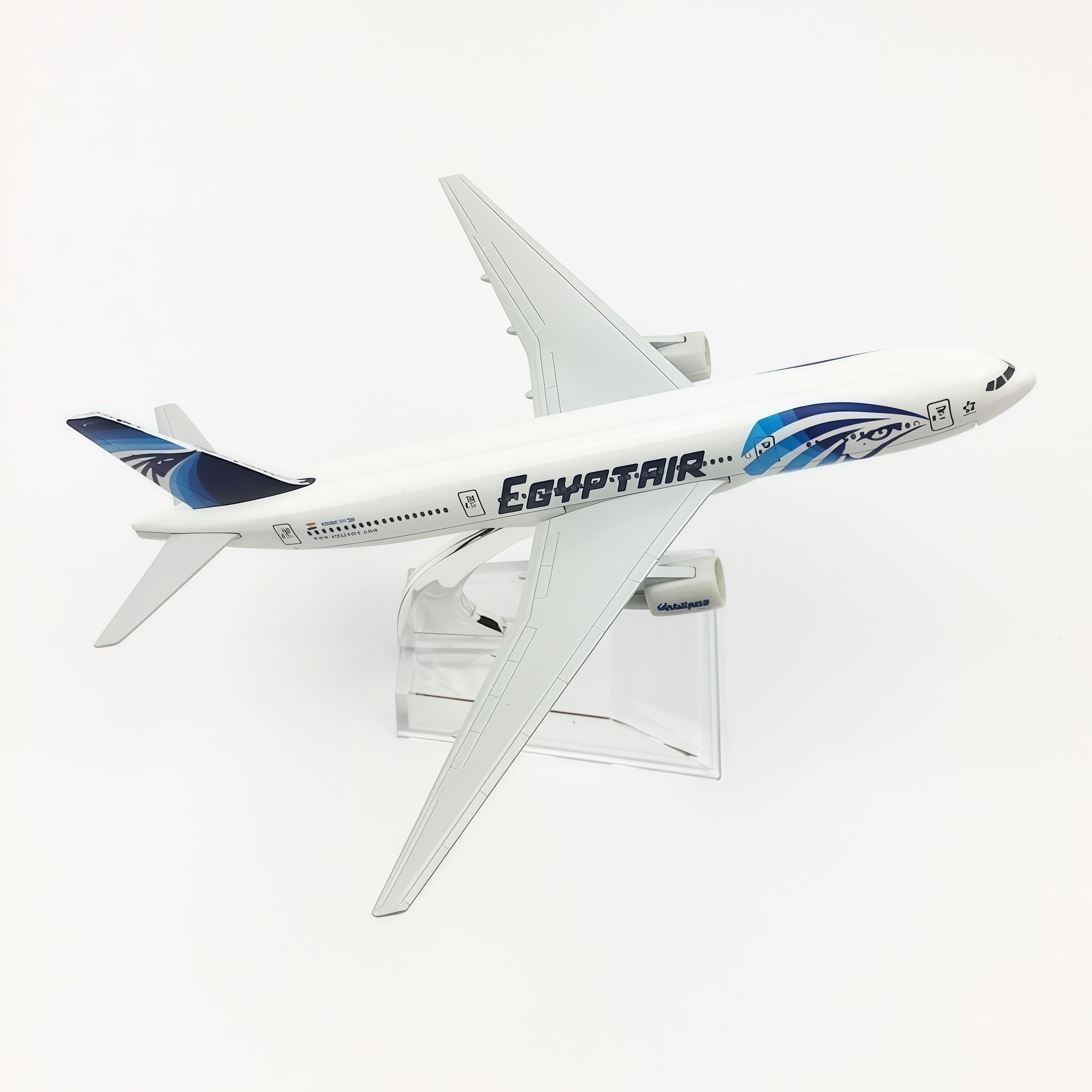 Lgsrsnxhtx B777 Model Plane B777 Egypt 16Cm Diecast Metal Airplane Model Aircraft Model With Stand For Aviation Enthusiast Gift,Model Aircraft Collection