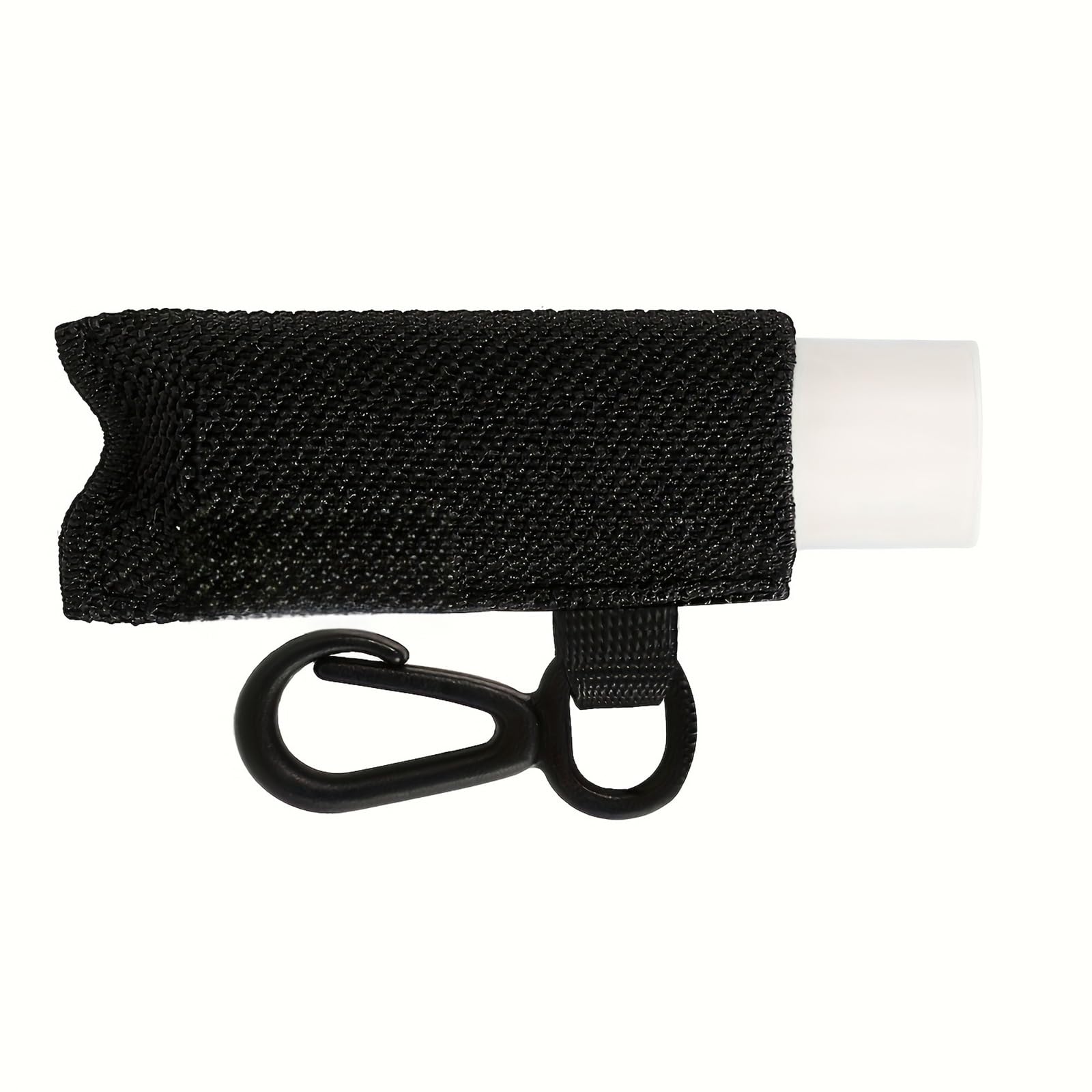 Jazuaiao Lipstick Holder Keychain Clip on Chapsticks Organiser Lip Balm Sleeve Keyring Travel Women Girls Lip Balm Holder Bag Keychain