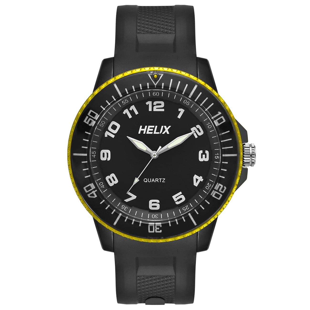Helix Digital Black Dial Mens Silicone Watch-Twesk2001T (B0968CW9B1) Amazon Price History, Amazon Price Tracker