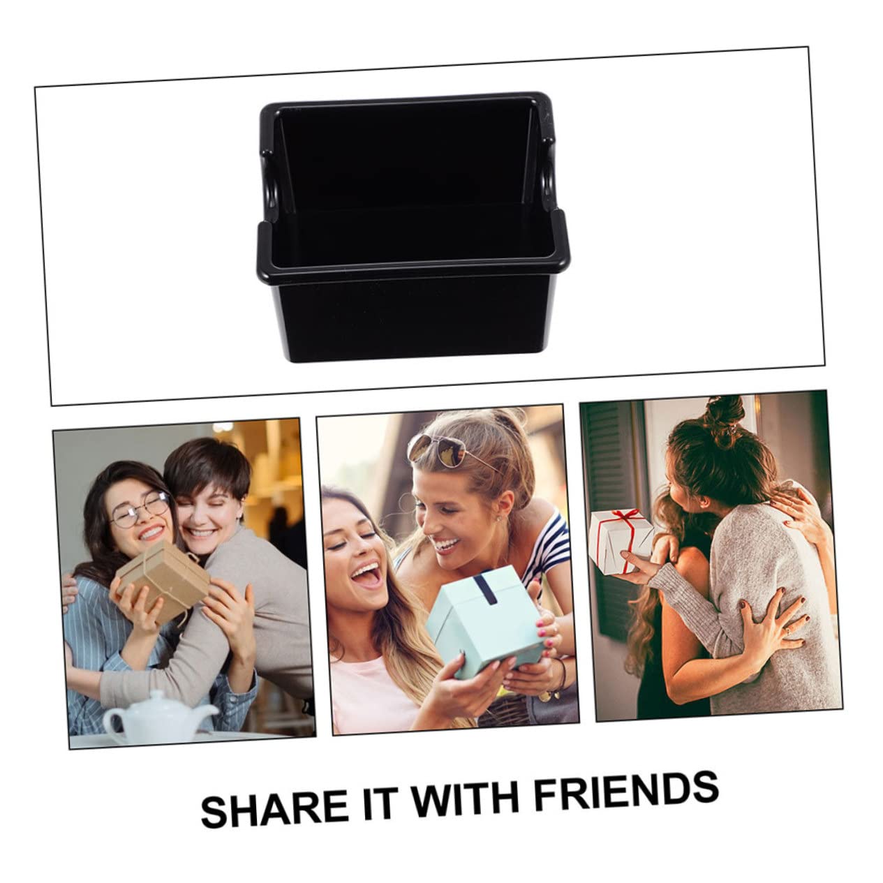 OUNONA Tea Bag Storage Stand Acrylic Sugar Packet Organizer Portable for Office Kitchen Home