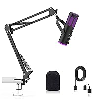 Ortizan Microfono da gioco USB, microfoni a condensatore per PC