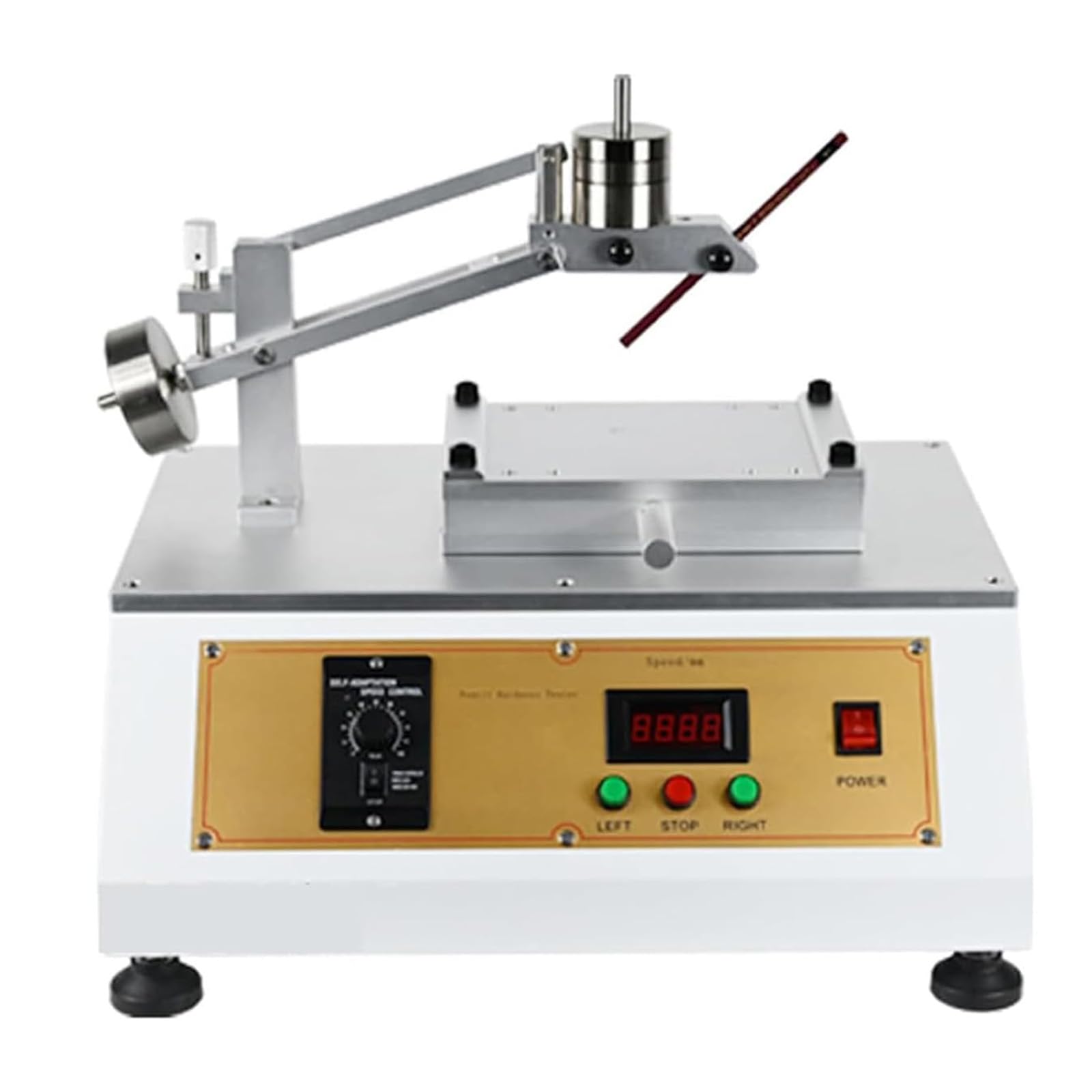 GYKOZY Pencil Hardness Tester for Coating Durability, Adjustable Speed and Weight Modes, Precision Testing Device