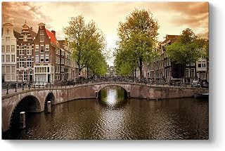 Amsterdam Kanal Tablosu 75 x 50