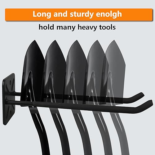 Miniatura 7 de Estante plegable para silla, organizador y soporte de pared de garaje resistente, ganchos de almacenamiento multiusos para sillas, escaleras,
