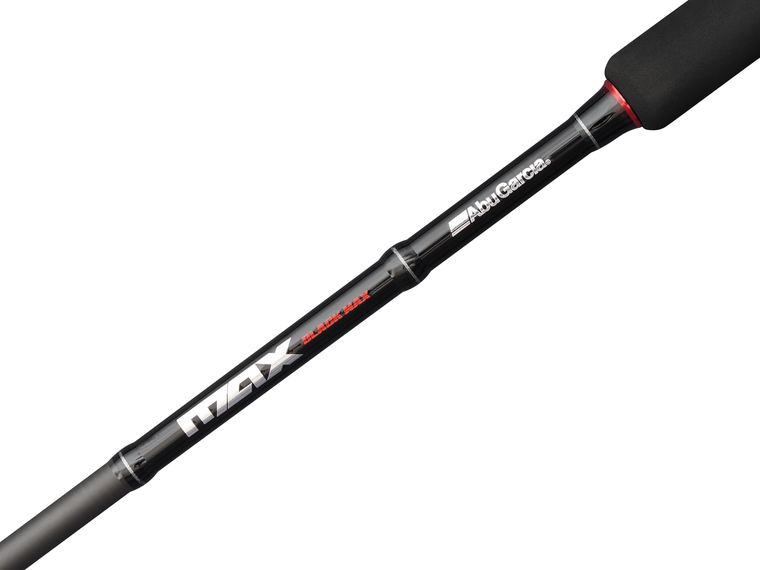 Abu Garcia Black Max Spinning Combo, Süßwasserangler Angelrute Rolle Hecht Zander, Starkes Leichtgewicht vielseitig einsetzbar, schwarz, mäßig schnelle Rute, Mehrere Größen