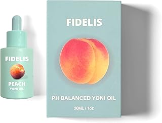 Fidelis Yoni Oil (Peach) ph Balanced Intimate Moisturizer