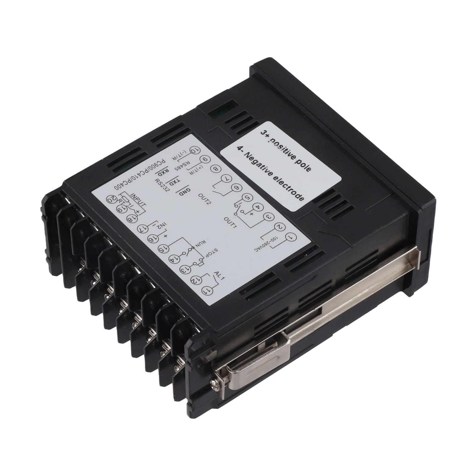 PC410 Controlador digital de temperatura para estación de retrabajo BGA, termostato PID de 10 curvas de 8 segmentos con RS232, entrada de termopar tipo K, salida de relé de estado sólido, 85
