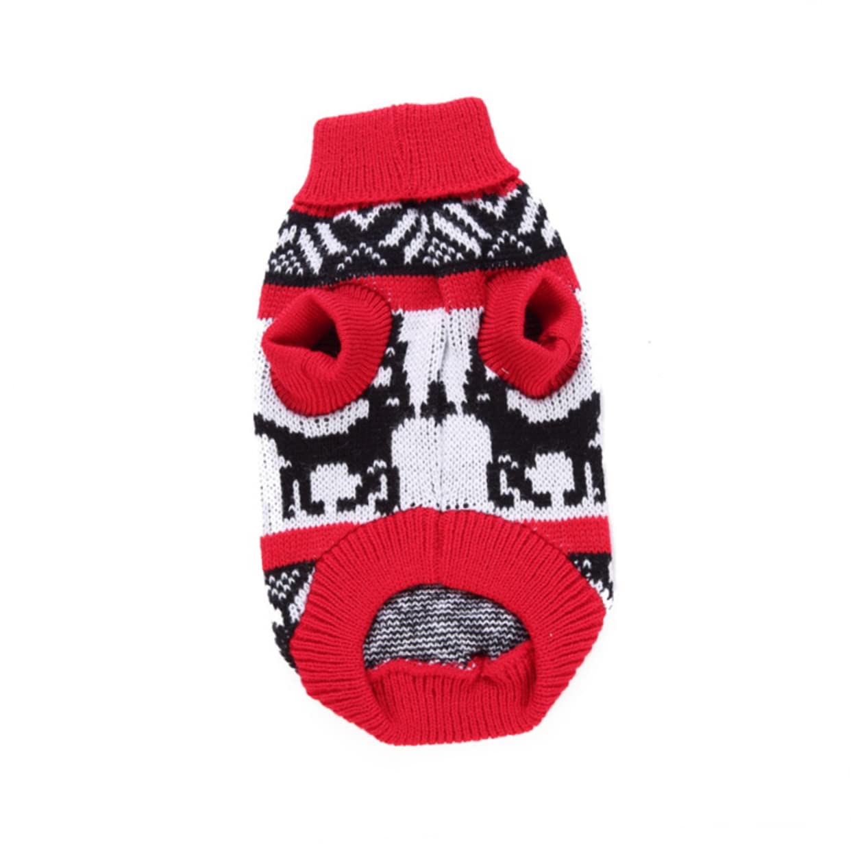SUPVOX 3 Pezzi Maglione A Collo Alto per Animali Domestici Vestiti per Cuccioli di Natale Maglione per Animali Domestici Maglione Lavorato A Maglia per Animali Domestici Abbigliamento