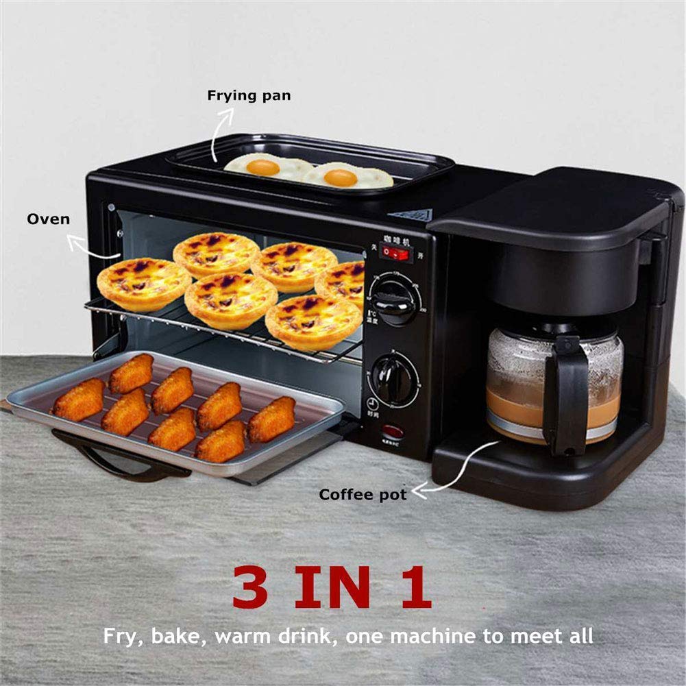 Four À Micro-Ondes, Four À Convection 9L, Contrôle Intelligent De La Température, Intérieur Et Boîtier en Acier Inoxydable, Look Rétro Utile