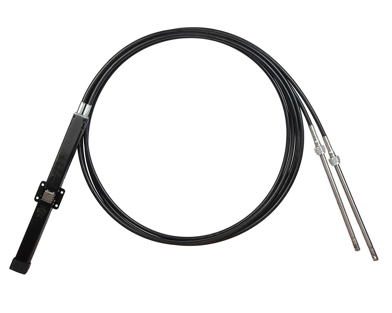 Dometic SeaStar Dual Rack Steering Cable for Back Mount Rack Steering Kit, SSC13513, 13ft.,Black
