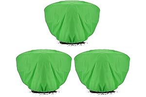 ANPHSIN Premium Small Plant Covers Freeze Protection - Bundle Pack of 3 (19.6"x39.3")