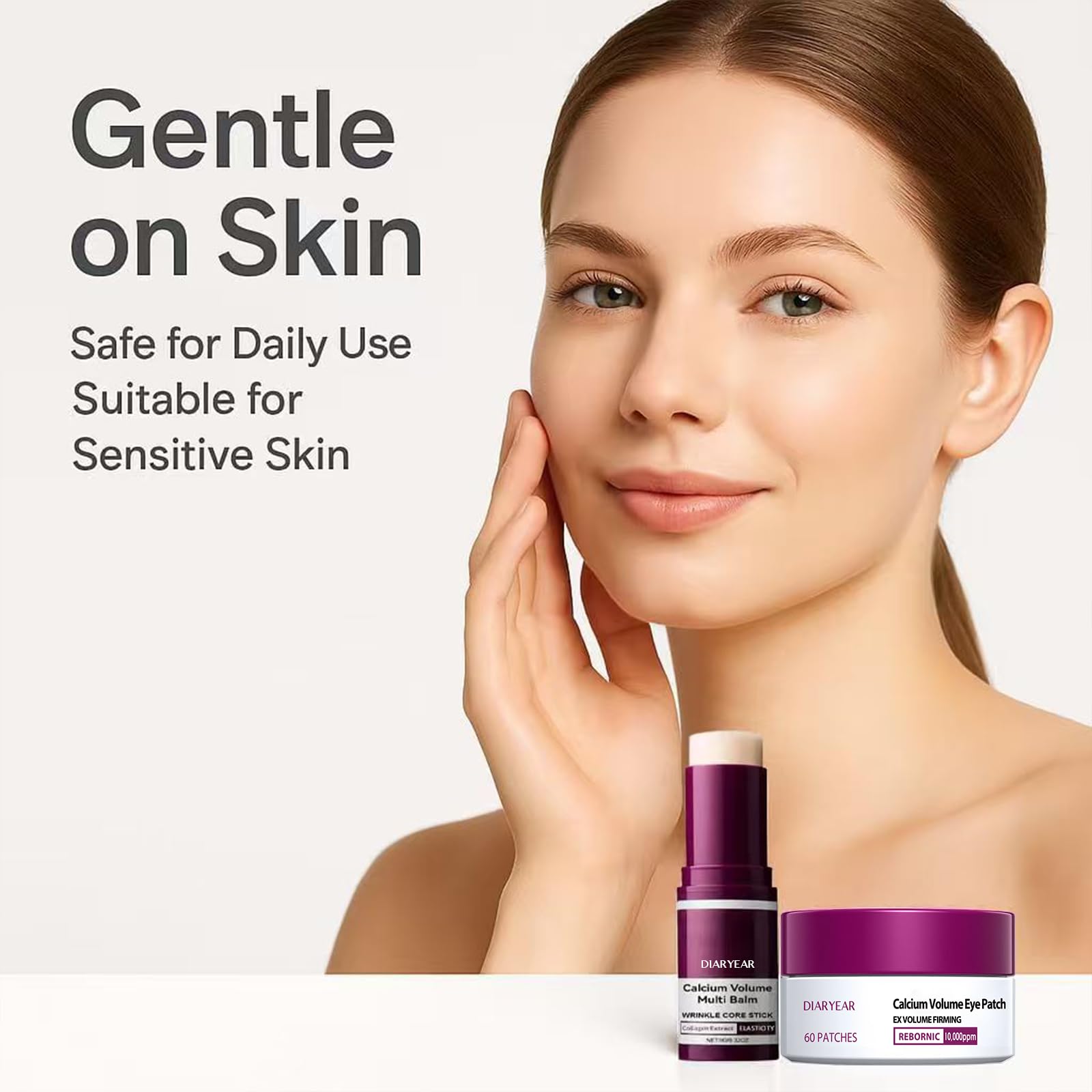 Collagen Skin Care Set with Facial Cleansing and Moisturizing Care