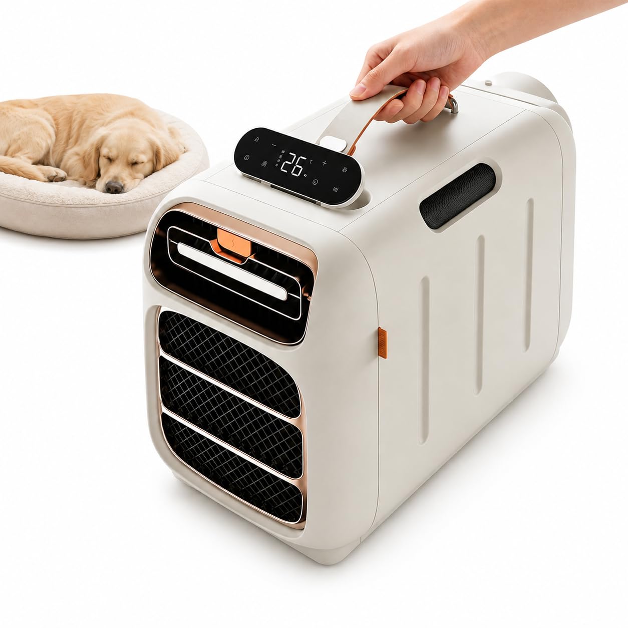 Aredwhiterui Portable Air Conditioner 5000BTU for RV, Tent & Bedroom