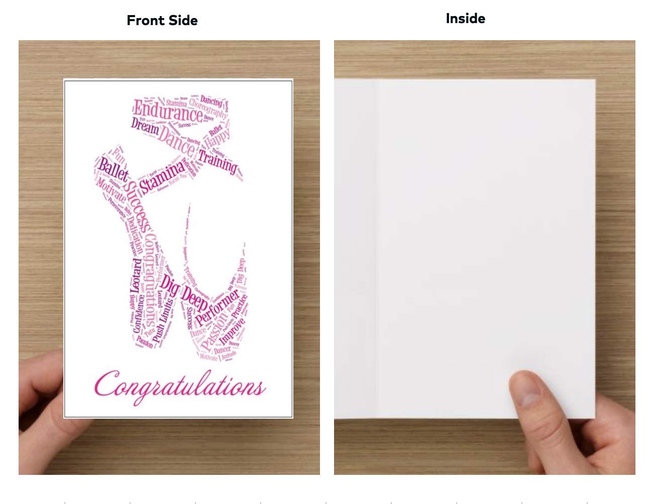 Infinity Collection Dance Bracelet & Card Gift Set, Dance Jewelry - Pink Ballet Shoe Dance Bracelet for Dance Recitals