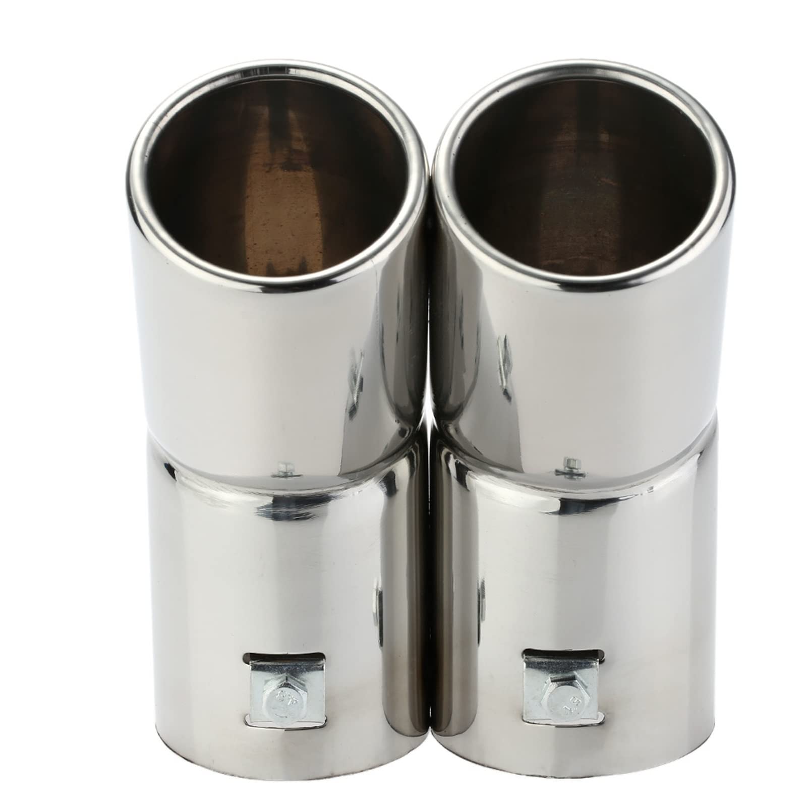 modifica Tubo di scarico Per Golf 4 tubo di scarico tubo di scarico doppio tubo di scarico in acciaio inox silenziatore