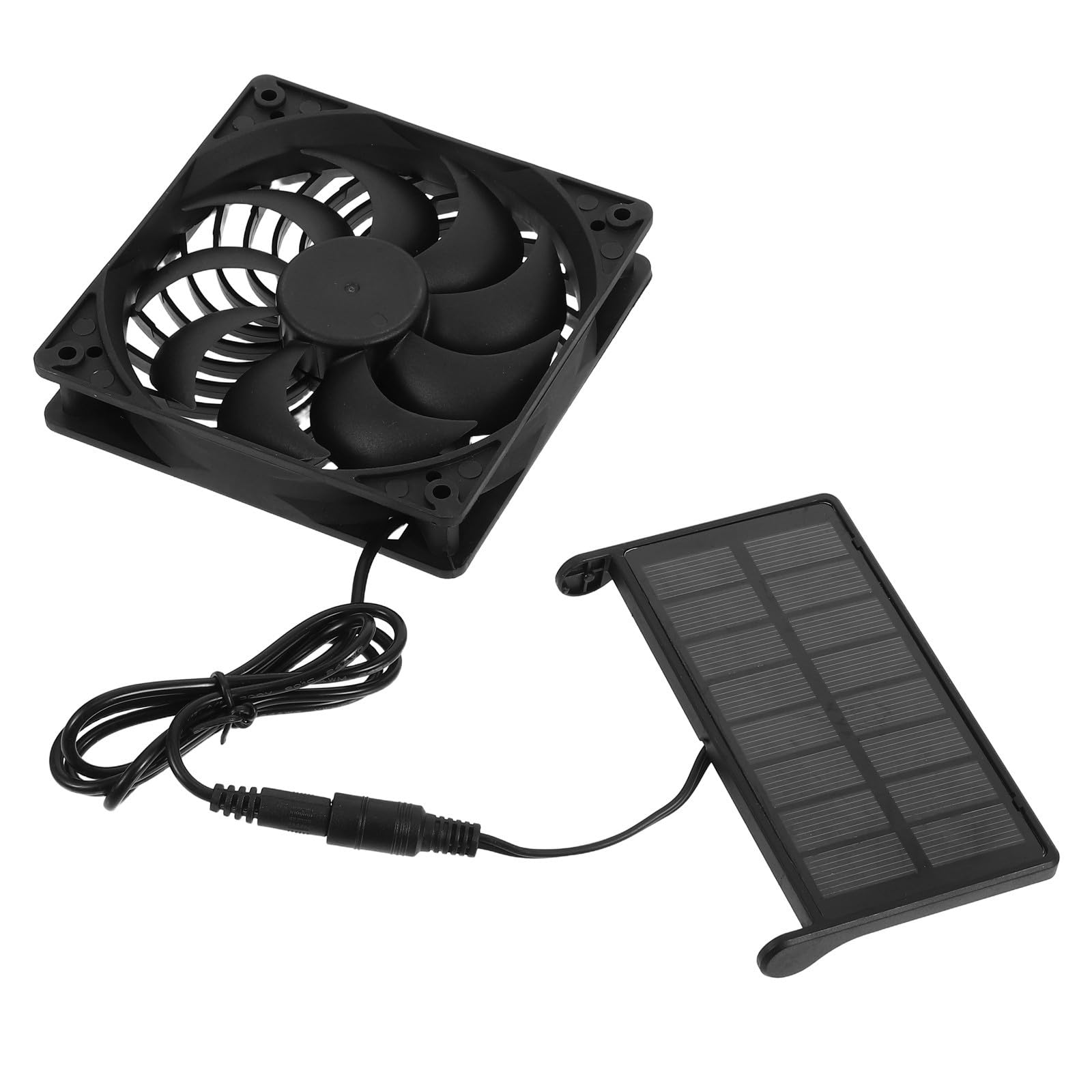 Ventilador solar para RV extractor continuo para caseta de perro e invernaderos
