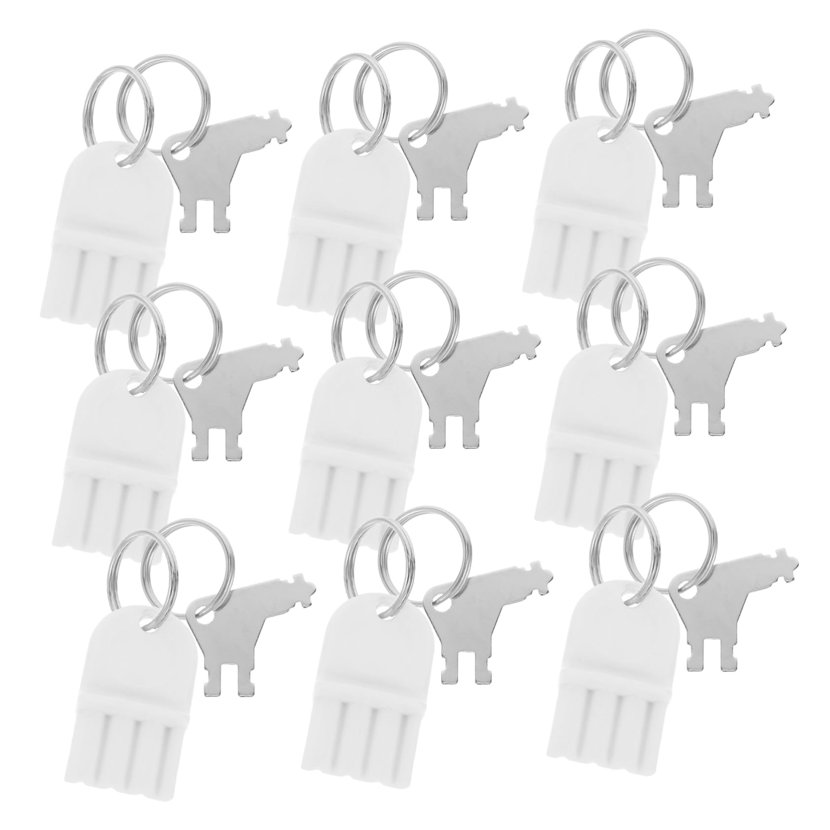 SEWACC Llave para Portarrollos de Papel Toalla Reemplazo de Llave para Dispensador de Toallas de Papel Accesorio para Oficina y Usos Comerciales