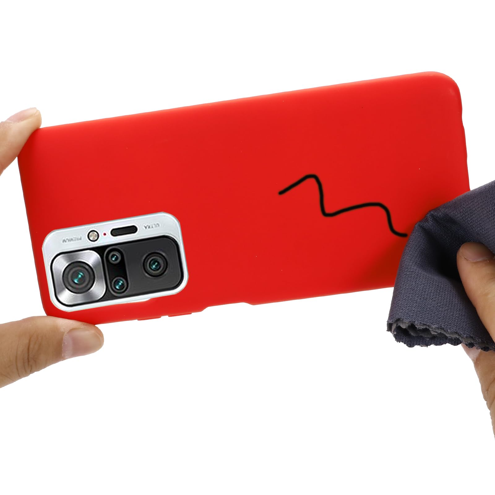 Amazon.com: Case for Xiaomi Redmi Note 10 Pro, Liquid Silicone