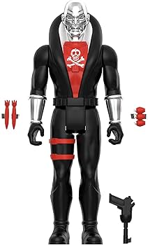 Amazon.com: Super7 G.I. Joe Red Jackal (Vac Metal) - 3.75