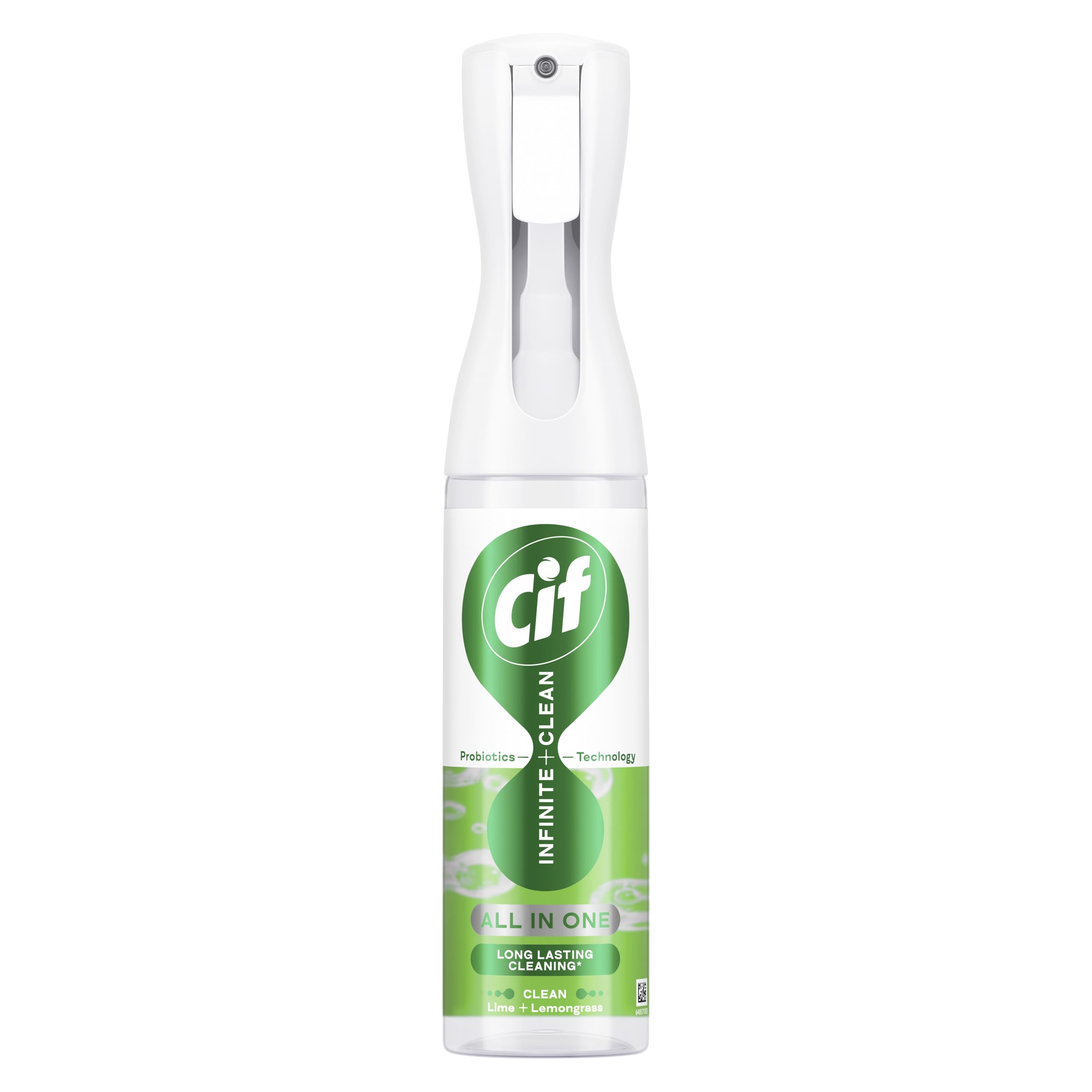 Cif Infinite Clean Cleaner Spraylime & Lemongrass, 6 Pk Of 280Ml