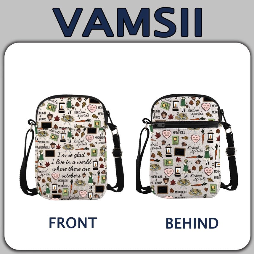 Anne Literary Book Crossbody Bag Classic Book Lover Gift Anne Gables Merchandise3