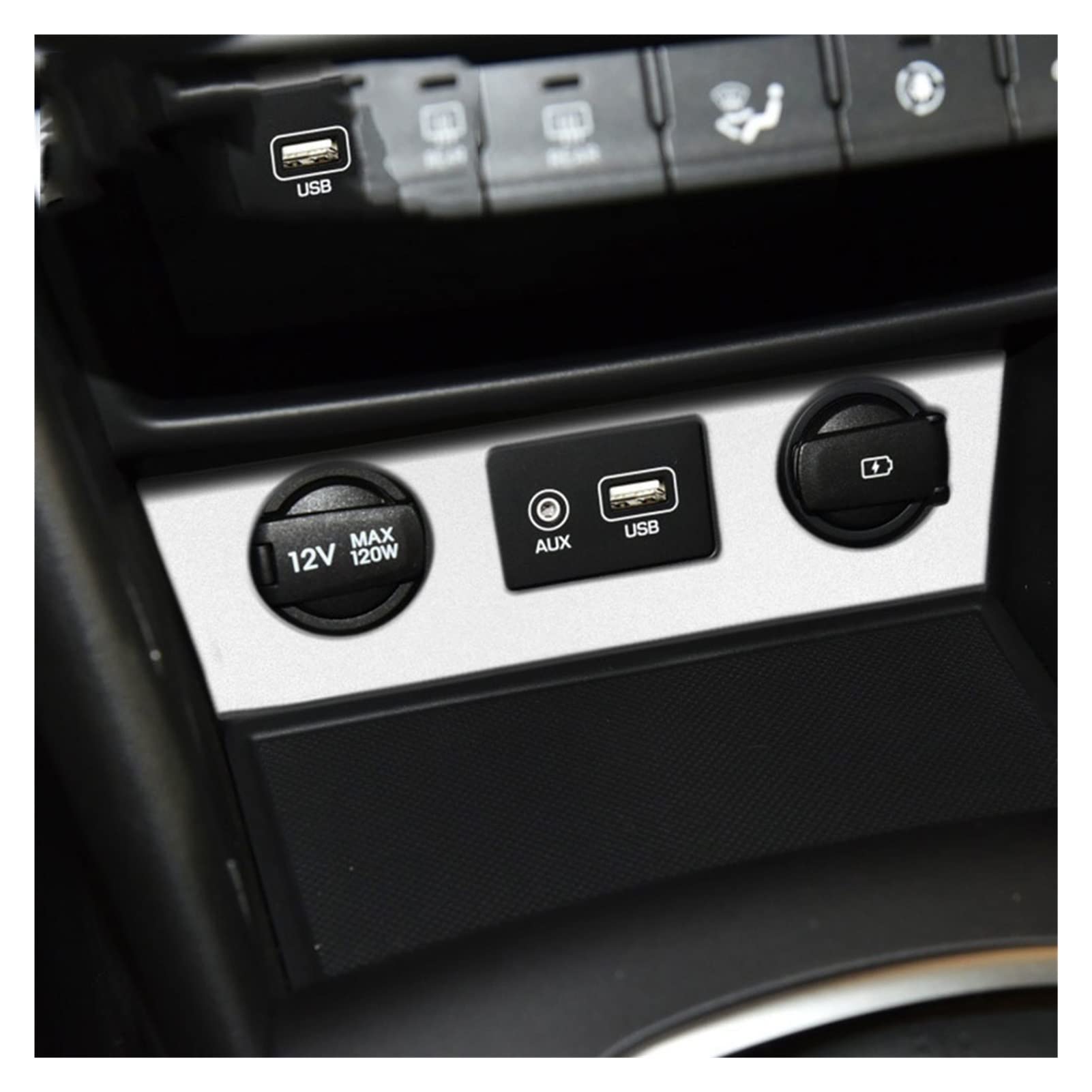 hyundai kona cigarette lighter JDMTM Car Cigarette Lighter Knob Panel Cover Sequins Trim Compatible With Hyundai  Kona Kauai 2017-2022 ABS Interior Accessories (Color : Noir) :  Amazon.co.uk: Automotive