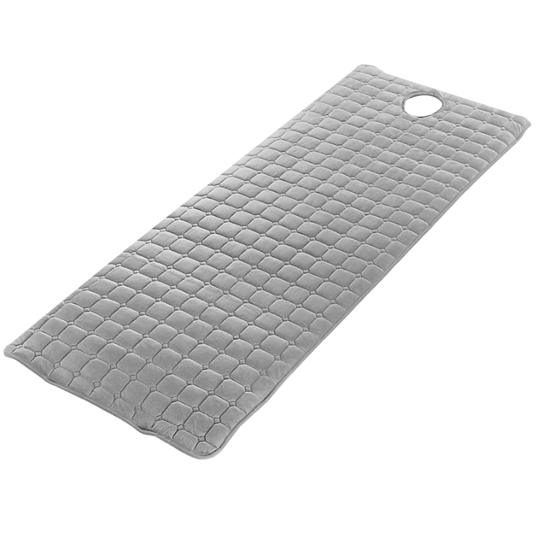 Couvre-lit de beauté avec trou visage surmatelas matelassé hôtel