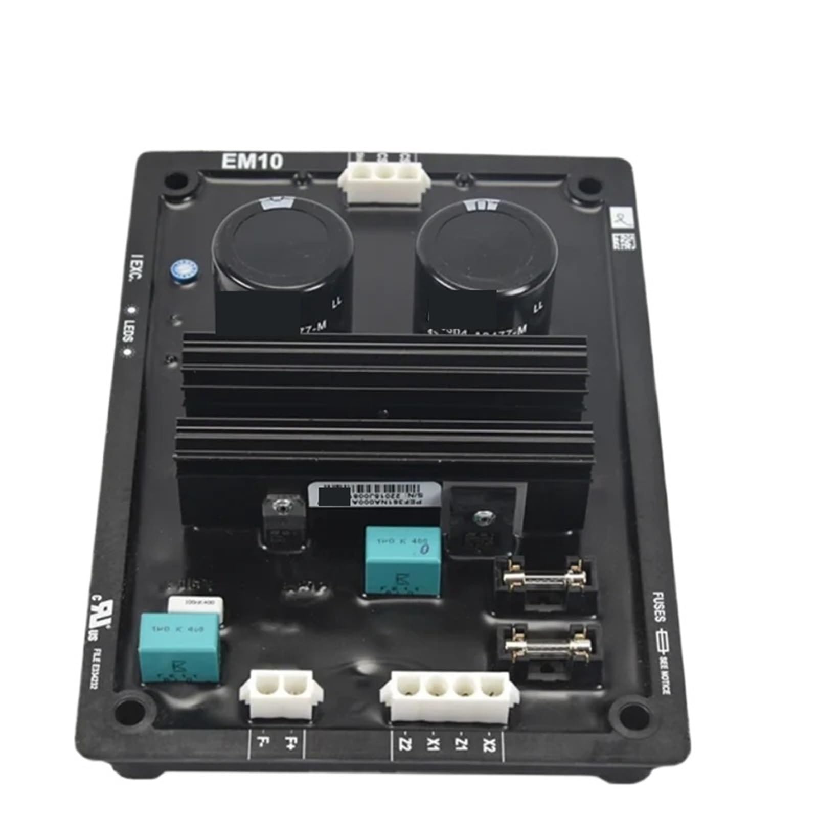 XXUCZVRYO 1pcs AVR EM10 Automatic Voltage Regulator Stabilizer For Diesel Generator Set(EM10 Original)