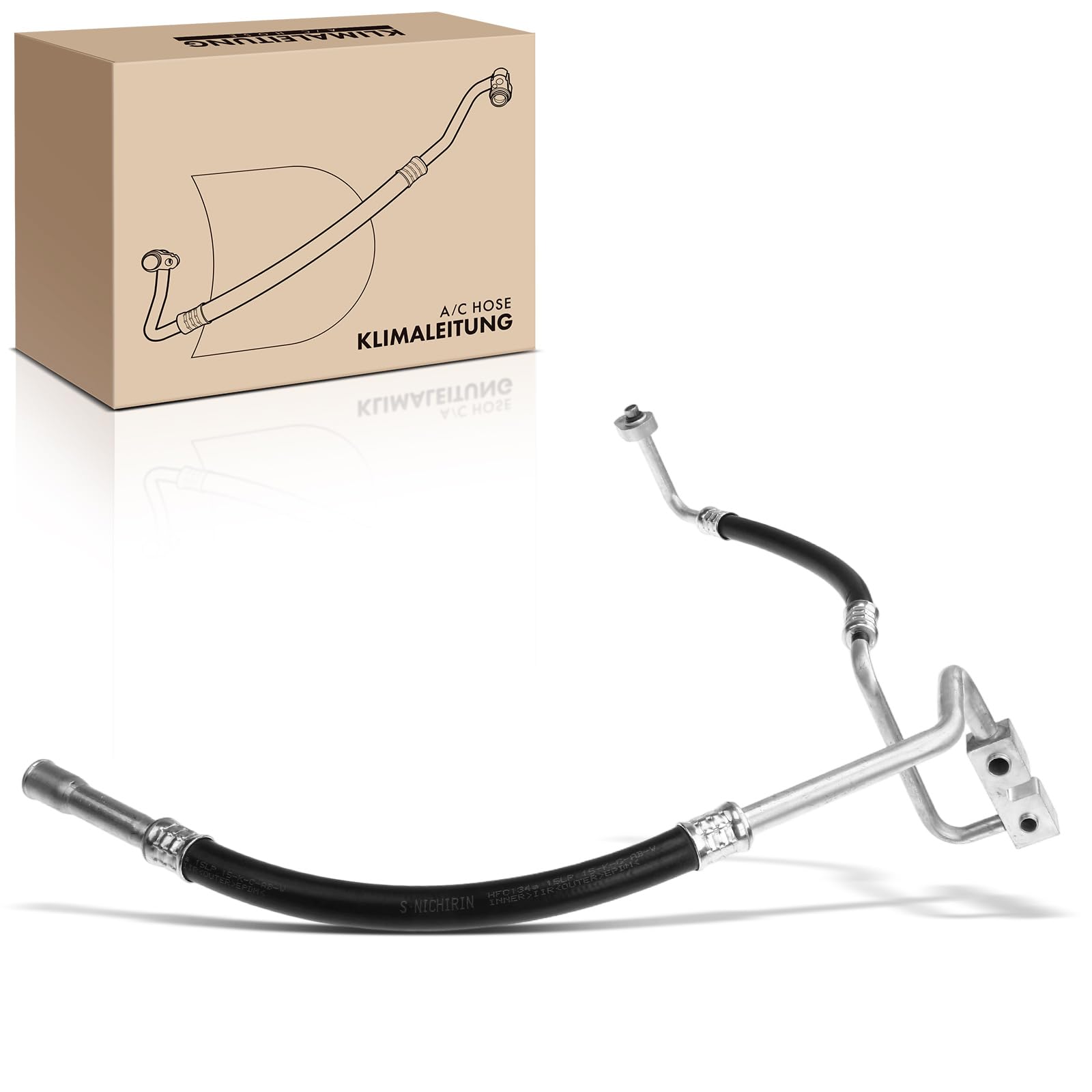 Frankberg Tubo di Carica Refrigerante Compatibile con Fiesta V JD JH 1.4 TDCi Fusion JU 1.4 TDCi Replace# 1315746,1477376