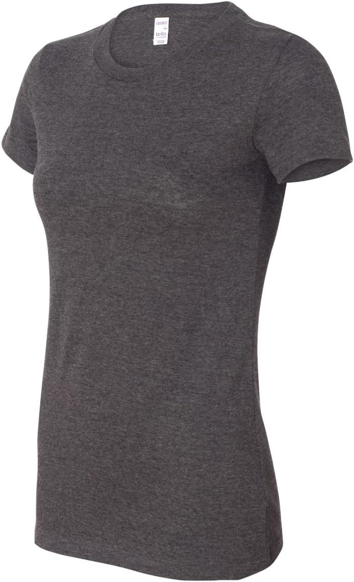 Bella Canvas Ladies The Favorite T-Shirt, XL, Dark Grey Heather - Image 3