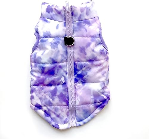 BBEART Ropa para mascotas, abrigo de invierno para perro con cierre de cremallera y gancho para la correa, chaleco para cachorro, chaqueta disfraz