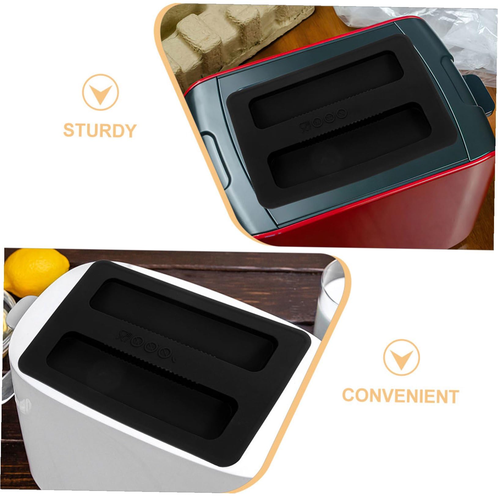 Cabilock Tostadora Retro 10 Piezas Tostadora Escudo Máquina Para Hacer Pan Cocina Máquina De Pan Cubierta Desayuno Tapa Protectora Utensilios De Cocina Cubierta Desayuno Cubierta Rejillas Cubierta