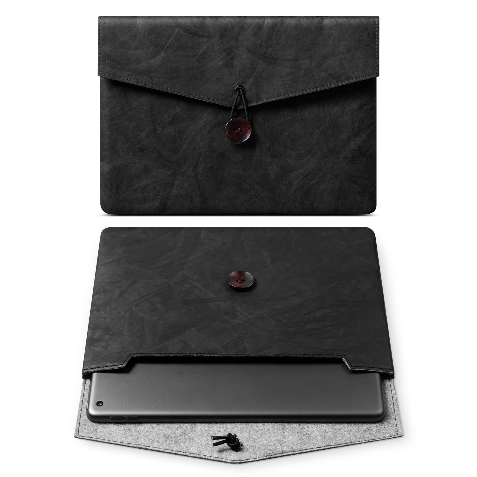 VULKIT File Document Folder Travel Document Envelope for Business Travel Compact Size Eco-Friendly & Durable Portable Tablet Sleeve