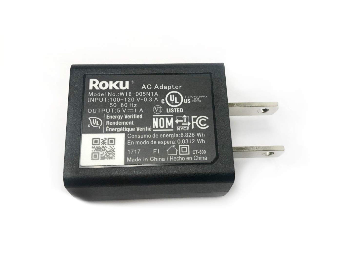 Roku Micro USB Power Adapter with USB Cable for Roku Streaming Stick