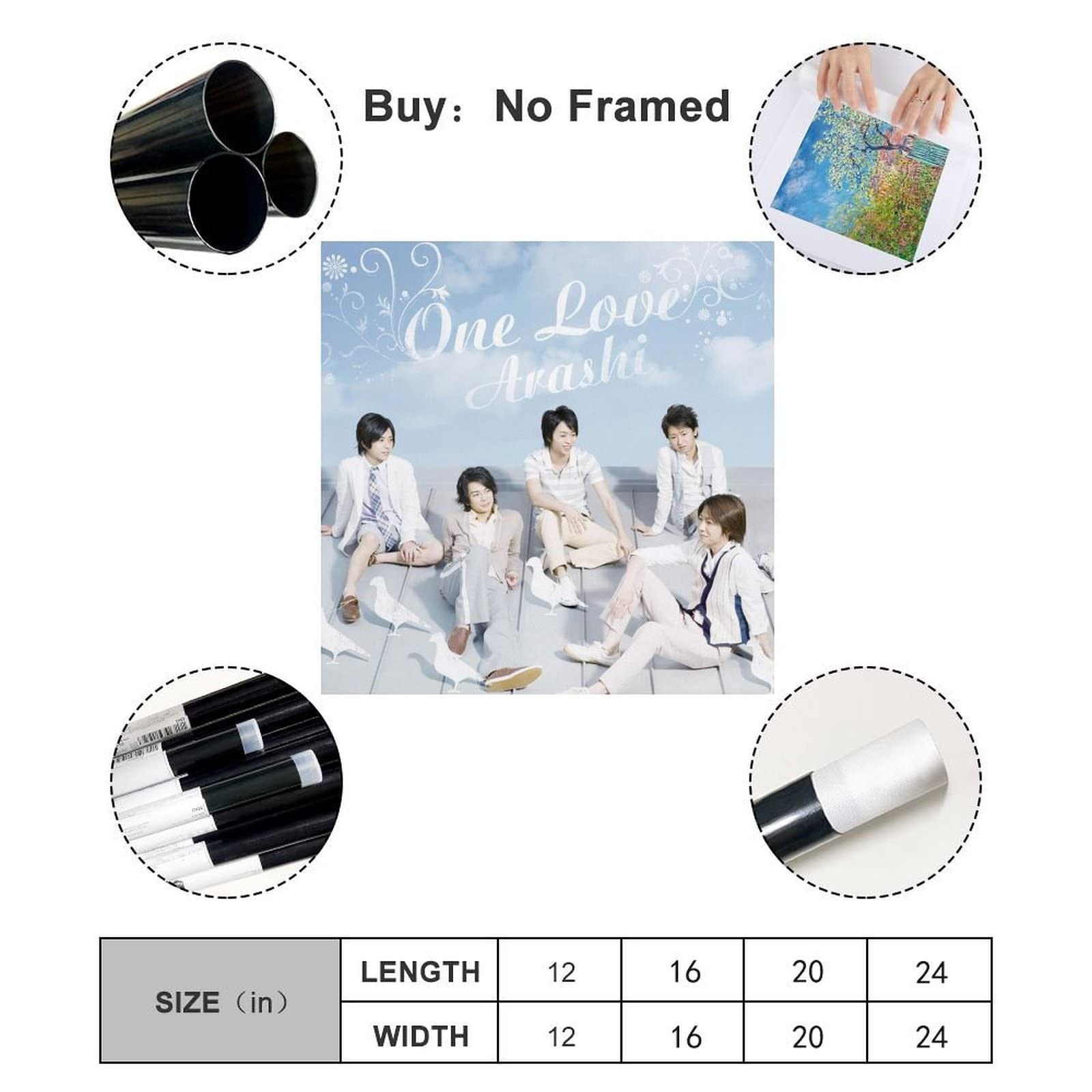 Amazon.co.jp: 嵐 ARASHI (One Love) 男性アイドルグループ ハンサム
