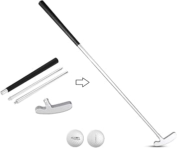 PG190M Grassroots Par Three Putting Green Golf Slope Mat Putter Trainer Set